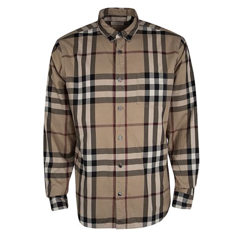 burberry long sleeve button up.